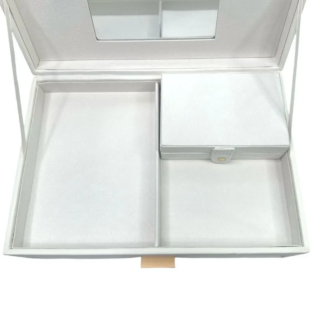 a new day Two Drawer Organizer Jewelry Box - 4” x 8” x 11”